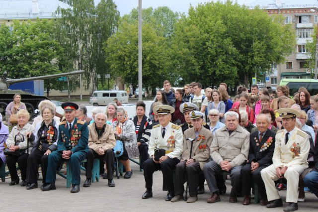 Накануне Дня памяти и скорби в Кинешме 15 июня 2018 года состоялся митинг и встреча  ветеранов войны и труда Ивановской области