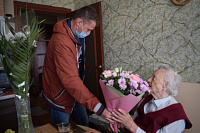 100-летний юбилей отметила ветеран Великой Отечественной войны Зинаида Александровна Никольская