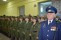 Состоялась торжественная церемония принятия присяги первокурсниками военно-патриотической школы авиаторов «Высота».