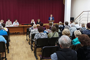 Отчетно-перевыборная конференция организации ветеранов Ивановского района