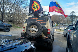 В Кинешме прошел автопробег в поддержку российских военных