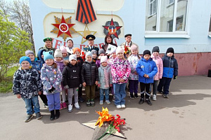 В детском саду «Ладушки» города Кохма состоялась военно - спортивная игра «Зарница»,посвященная 79 годовщине Победы