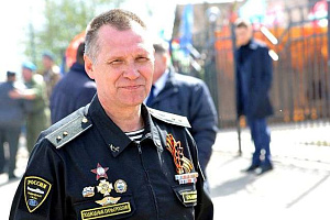 Активист ветеранского движения, ветеран Военно-Морского флота, мичман в отставке  Михаил Куканов отмечает 60 -летие!