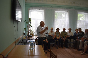 Обучающий семинар для ветеранов в городе Юрьевце в соответствии с проектом «Здоровье и безопасность старшего поколения", поддержанного Фондом президентских грантов