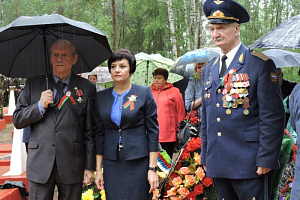 Герои-ивановцы торжественно перезахоронены на белорусской земле