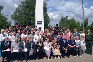 В преддверии Дня памяти и скорби ветераны из Ивановской области посетили Кинешму.
