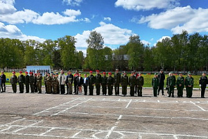 В Шуе на базе 112-й гвардейской ракетной бригады проведен очередной этап областной военно-спортивной игры «Зарница» учащихся возрастной категории 10+.
