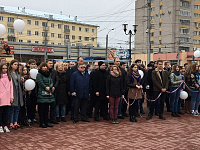 Члены и сторонники Партии поддержали акцию «Вместе против террора!»