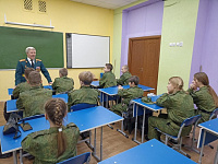 Состоялось очередное занятие с воспитанниками военно-патриотического клуба школы № 65 г. Иваново «Резерв»