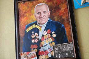 Поздравление ветерана, сражавшегося за освобождение Ленинграда