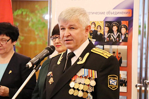 Активист ветеранского движения, защитник Отечества капитан I ранга Сергей Шабанов отмечает 60 -летие! 