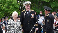 Мемориально - торжественная встреча ветеранов войны и труда Ивановской области в Кинешме накануне Дня памяти и скорби.