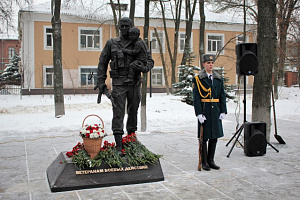В сквере воинов – интернационалистов состоялась торжественная церемония открытия памятника ветеранам боевых действий