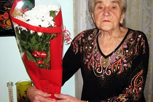 Замечательный юбилей - 95 лет со дня рождения  участнице Великой Отечественной войны Надежде Николаевне Блохиной!