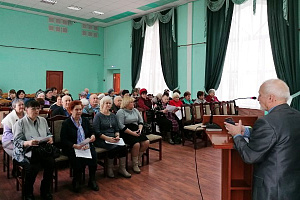 Обучающий семинар о мерах по обеспечению активного долголетия для людей пожилого возраста в моногороде Тейково 