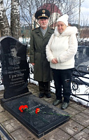 Акция памяти, посвящённая Герою Советского Союза Грязнову В.М. — уроженцу посёлка Лежнево Акция памяти, посвящённая Герою Советского Союза Грязнову В.М. — уроженцу посёлка Лежнево