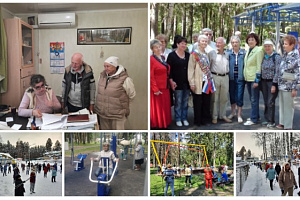 Ветераны подарили спорткомплекс Ивановскому городскому парку
