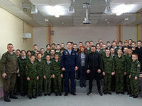 В школе № 43 города Иваново состоялся Урок Мужества в рамках регионального проекта «Эстафета поколений — эстафета доблести Ивановской области»,