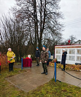 Торжественное мероприятие в посёлке Лух, приуроченное к 105-летию со дня рождения Героя Советского Союза Степана Васильевича Суворова