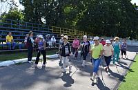 Открытая  тренировка (мастер-класс)  по северной ходьбе в г. Шуе 12 августа  2022 г.