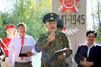 На военно-историческом комплексе «Рубеж маршала А.М. Василевского» в Вахутках прошло патриотическое мероприятие для дошкольников