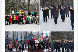 В трёх парках Вичуги занимается 57 любителей северной ходьбы!