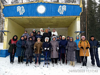 Открытая  тренировка (мастер-класс)  по северной ходьбе в парке «Харинка» 14 марта 2023 г