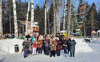 Очередные занятия северной ходьбой состоялись в парке «Харинка»