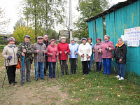 Пестяковцы занимаются скандинавской ходьбой в клубе «Стрела»
