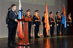 Военнослужащих региона поздравили с приближающимся государственным праздником – Днём защитника Отечества.