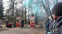 Акция памяти генерала-героя в деревне Клетино Палехского района, где установлен бюст Александру Васильевичу Горбатову Акция памяти генерала-героя в деревне Клетино Палехского района, где установлен бюст Александру Васильевичу Горбатову