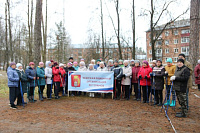 Сегодня в Южском городском парке соревновались ветераны