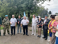 В парке воинской славы города Кохма состоялось торжественное мероприятие, приуроченное к 95-ти летию ВДВ