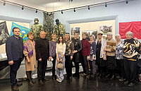 Памятная акция у проходной завода имени М.В. Фрунзе в городе Шуя, приуроченная к 80-летию присвоения звания Героя Советского Союза капитану Александру Николаевичу Евдокимову