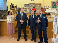 В библиотеке ИГЭУ торжественно открылась выставка «Лики Победы». Она стала частью масштабной подготовки к 80-летию Великой Победы