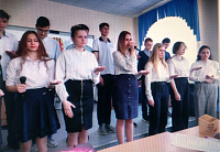  «Битва хоров» состоялась в школе № 7 г. Кохма,  посвященная 77-й годовщине Победы в Великой Отечественной войне.