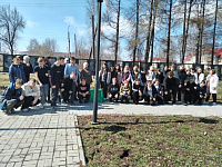 Акция памяти Полному кавалеру ордена Славы Гусеву Николаю Андреевичу  в городе Пучеж