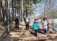 Занятия северной ходьбой укрепляют здоровье